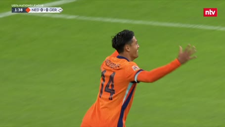 2. Minute! Früher Schock für das DFB-Team