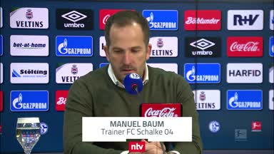 Schalke-Coach Manuel Baum redet sich den Frust von der Seele