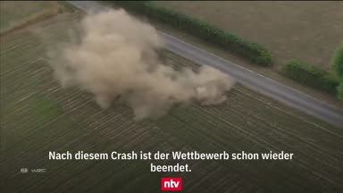 Irre Bilder: Heftiger Überschlag bei der Rallye Belgien