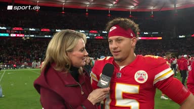 Das sagt Mahomes zum Chiefs-Sieg in Frankfurt
