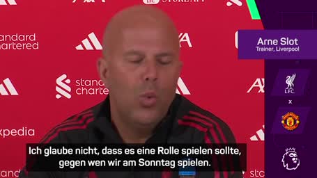 Slot fordert von Salah Reaktion gegen United