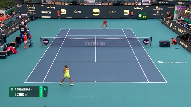 Highlights: Sabalenka im Miami-Viertelfinale