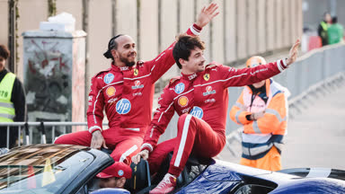 Hamilton findets "unglaublich": Ferrari-Party in der Modestadt