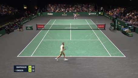 Highlights: Fonseca dreht Spiel gegen Shapovalov Highlights: Fonseca dreht Spiel gegen Shapovalov
