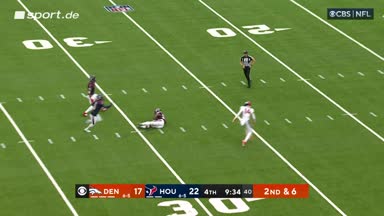 Stingleys zweite Interception ist spektakulär