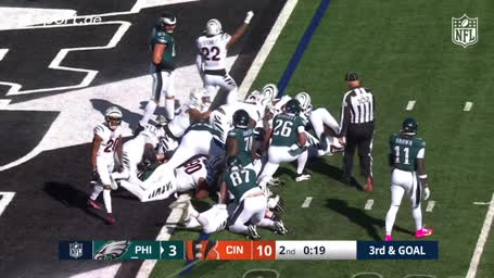 Tush Push rettet schwache Eagles-Offensive