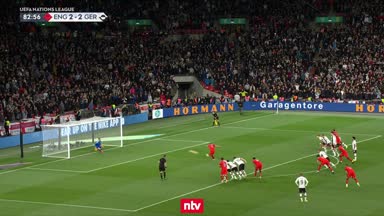 Highlights: DFB-Elf verspielt Führung gegen England