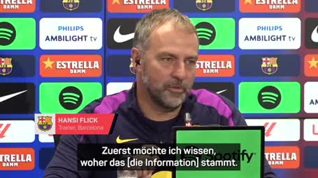 Flick mit klarer "Bullshit"-Ansage