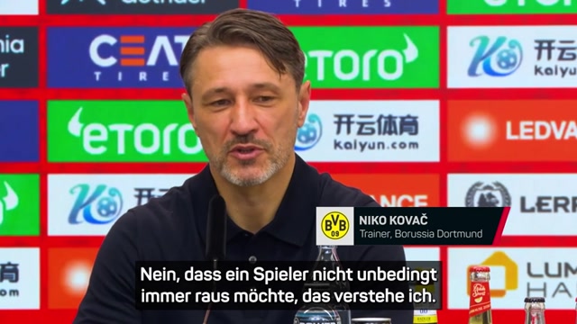 Das sagt Kovac zum Guirassy-Zoff