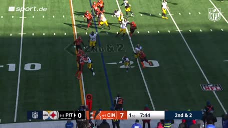 Pickens bricht Tackle und läuft in die Endzone