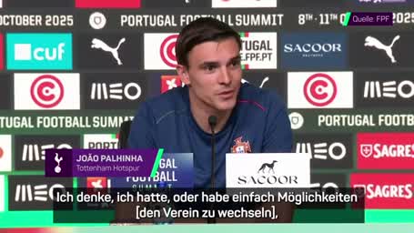 Palhinha packt über Transfer aus