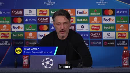 Kovac vor City: "Wir bleiben unserem Spiel treu" Kovac vor City: "Wir bleiben unserem Spiel treu"