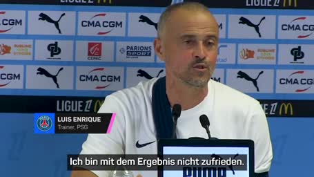 Enrique: "Niederlagen sind völlig normal"