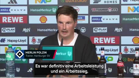 Polzin bejubelt HSV-Sieg: "Das gab es lange nicht"