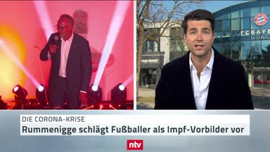 Rummenigge schlägt Fußballer als Impf-Vorbilder vor
