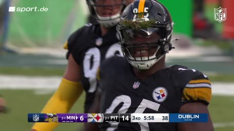 T.J. Watt dominiert die Vikings nach Belieben