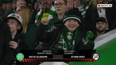 Celtic ringt Sturm Graz nieder