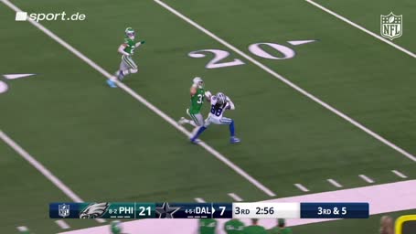 Lamb bringt Cowboys in Position für Touchdown