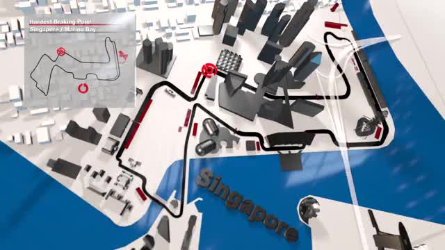 F1: die härteste Kurve in Singapur