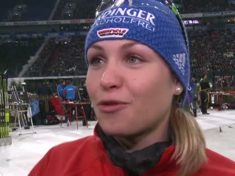 Neuner feiert emotionalen Abschied von der Biathlon-Bühne