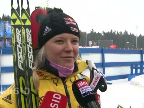Biathletin Gössner verpasst Medaille im WM-Massenstart