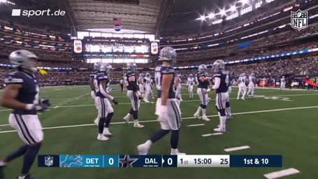 Lions demütigen Cowboys in Texas