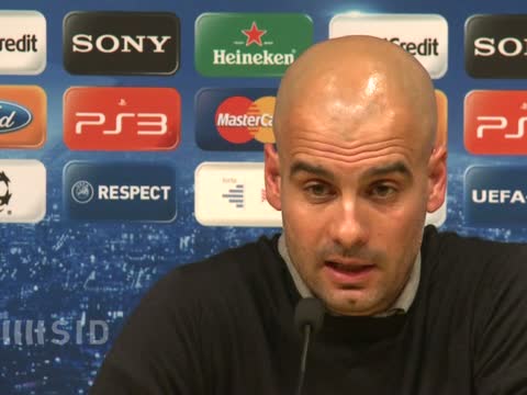 Guardiola: "Immer schwer gegen deutsche Mannschaften."
