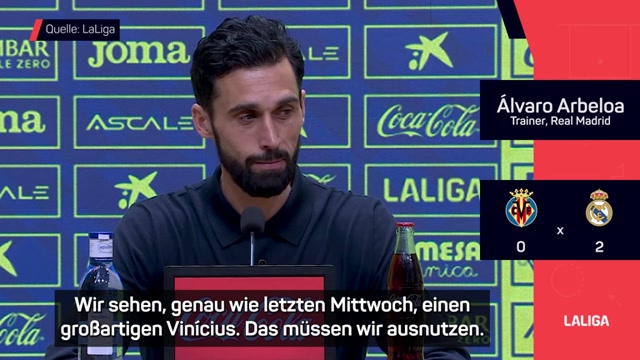 Arbeloa schwärmt von Vinicius