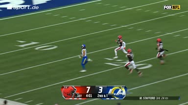 Stafford findet Nacua für 70-Yard-Touchdown