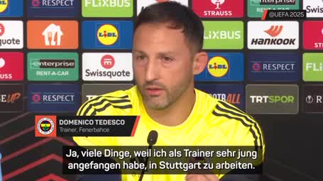 Tedesco über Stuttgart: "Dort habe ich mich entwickelt"