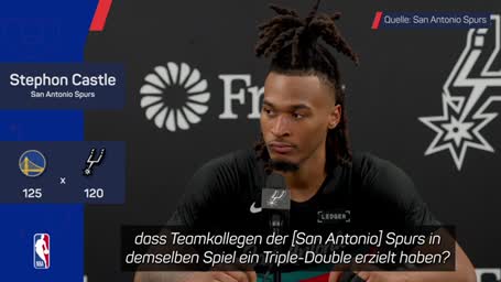 Wemby und Castle schreiben Spurs-Geschichte