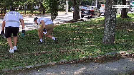 Sonder-Einsatz in Sao Paulo: Sebastian Vettel packt an