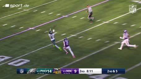 79-Yard-TD - Nächstes Big Play der Eagles