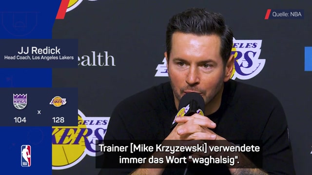 Redick lobt Doncic: "Sein Spiel hat etwas Waghalsiges" Redick lobt Doncic: "Sein Spiel hat etwas Waghalsiges"