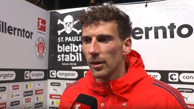 Goretzka scherzt über Rekordtor Goretzka scherzt über Rekordtor