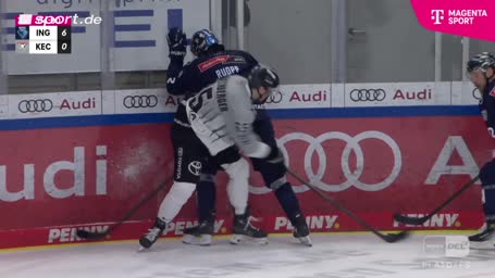 Böses Müller-Frustfoul bei Haie-Demontage