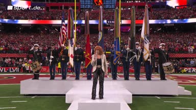Gänsehaut-Hymne vor dem Super Bowl