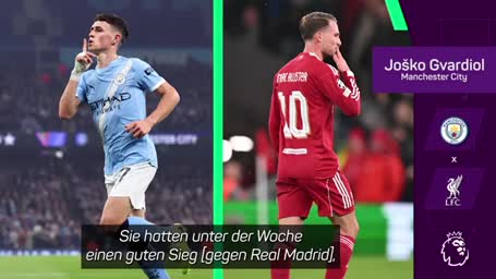 Gvardiol warnt: "Liverpool ist wieder in Form" Gvardiol warnt: "Liverpool ist wieder in Form"