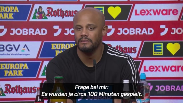 Kompany: Nachspielzeit nicht zu lang