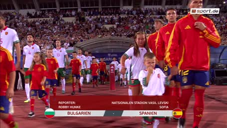 Spanien gibt sich gegen Bulgarien keine Blöße
