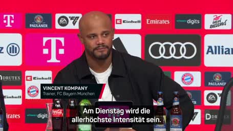 Kompany blickt auf PSG-Kracher voraus