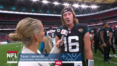 Trevor Lawrence erklärt Ridley-Touchdown