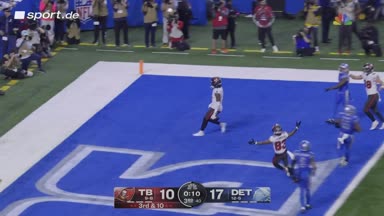 White findet Endzone nach Screen