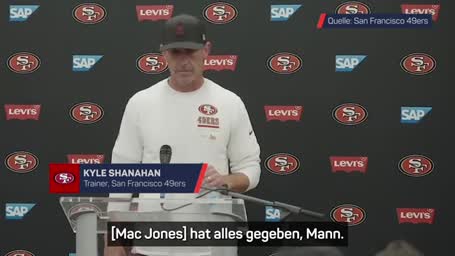 Shanahan lobt Jones für "überragende Leistung"