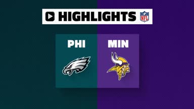 NFL Highlights: Eagles @ Vikings