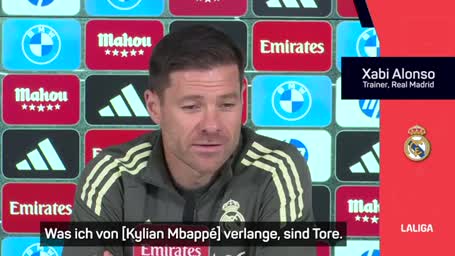Alonso: Mbappé bleibt entscheidend für Real