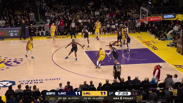 Highlights: Lakers gewinnen LA-Duell