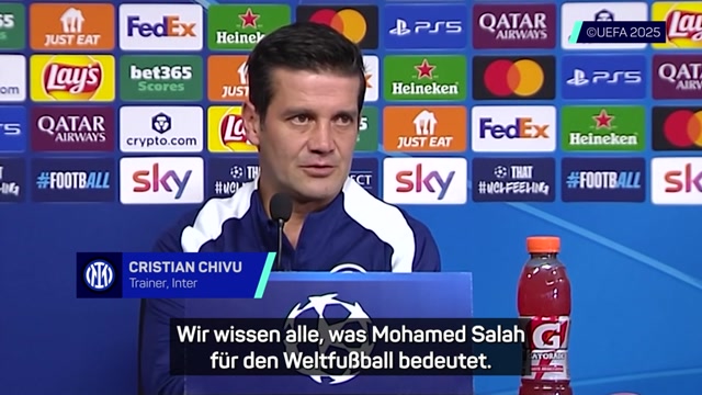 Chivu: Liverpool bleibt stark ohne Salah