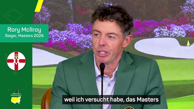 McIlroy nach Masters-Titelverteidigung: "Unglaublich"