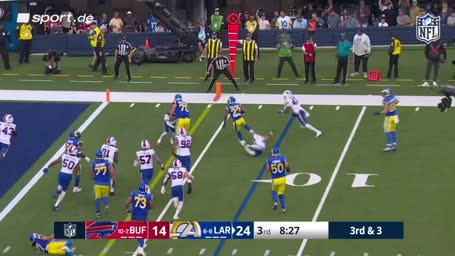 Williams läuft zum nächsten Rams-Touchdown